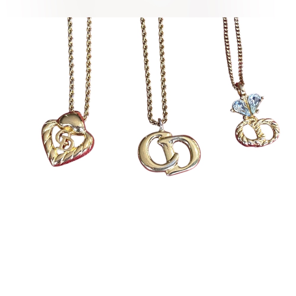 Christian Dior Gold Necklace Collection - Picture 3 of 7